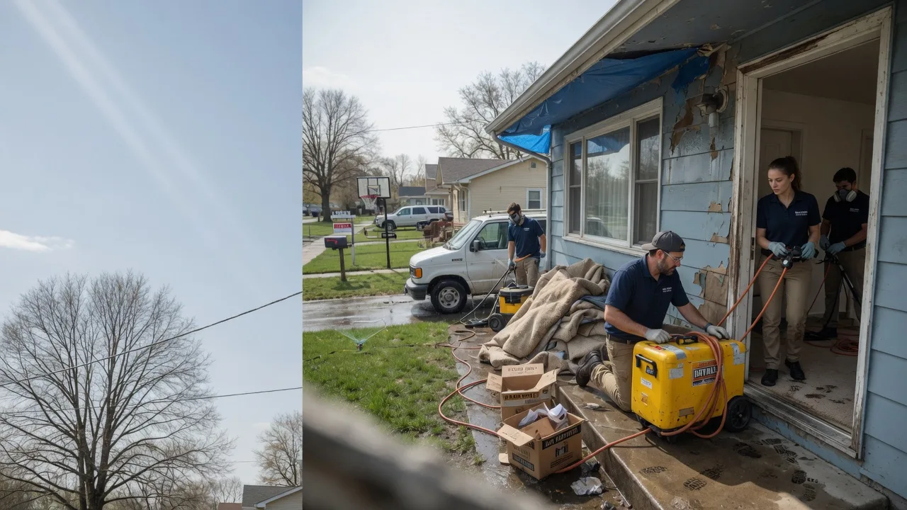 Basement Flood Cleanup in Springville, IA near me